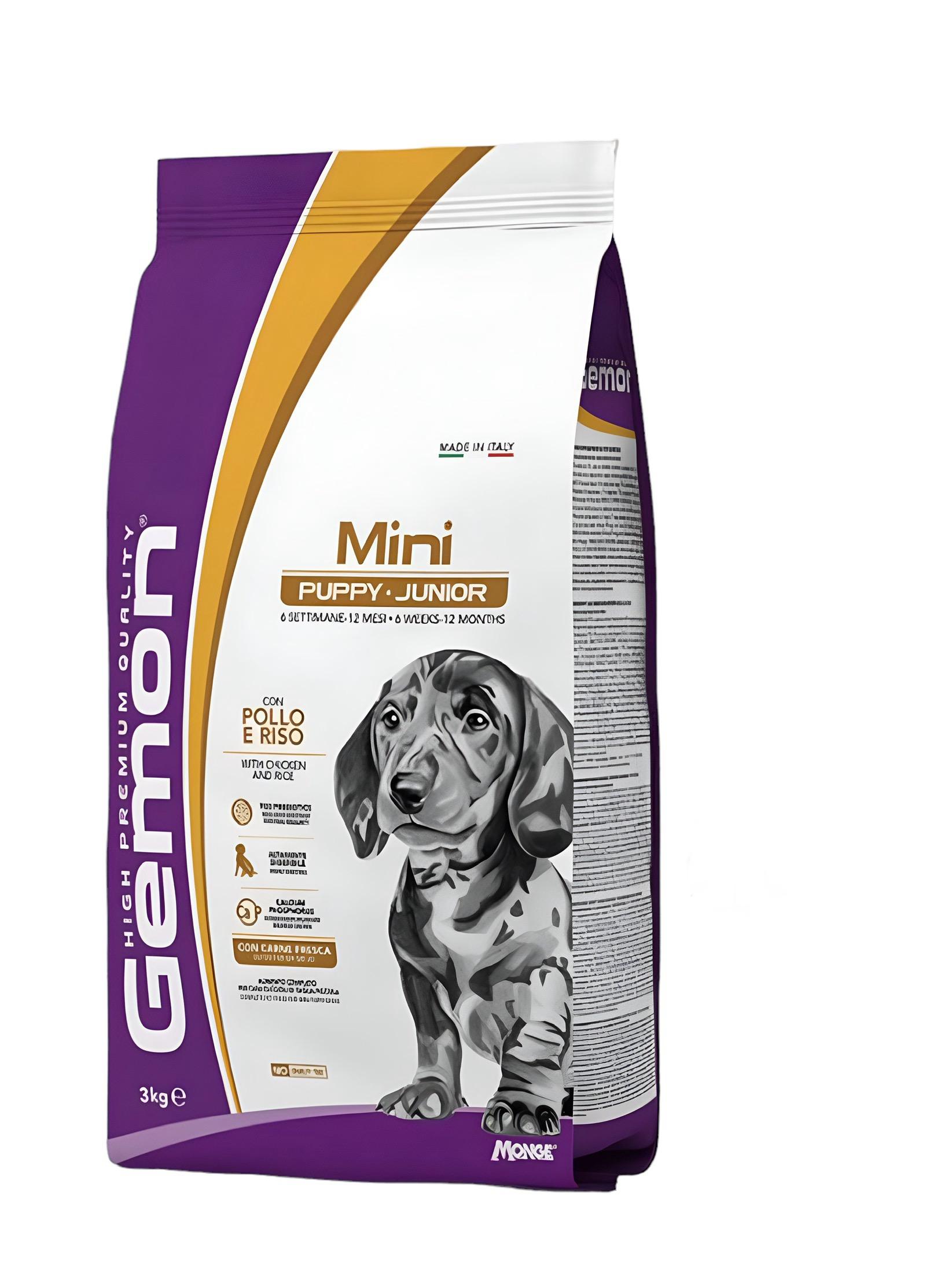 MINI PUPPY AND JUNIOR (chicken and rice) Храна за кучиња 3кг