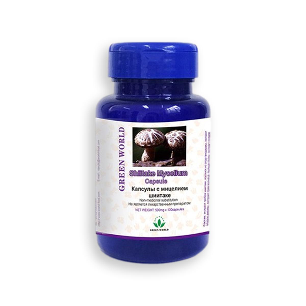 GREEN WORLD Шитаке капсули