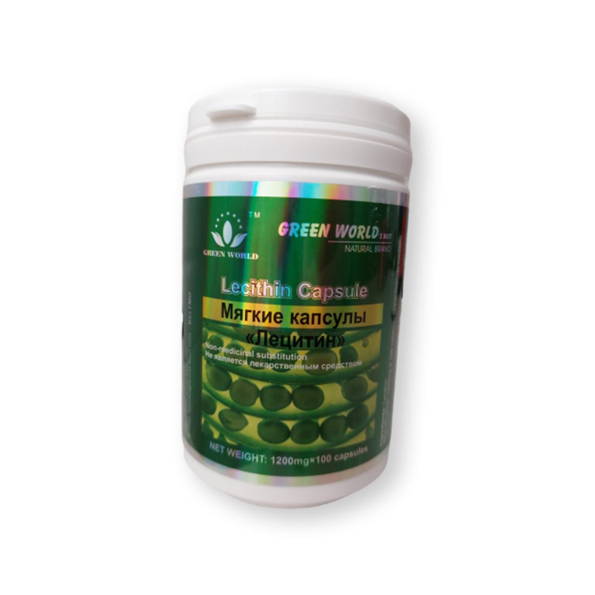 GREEN WORLD Лецитин капсули