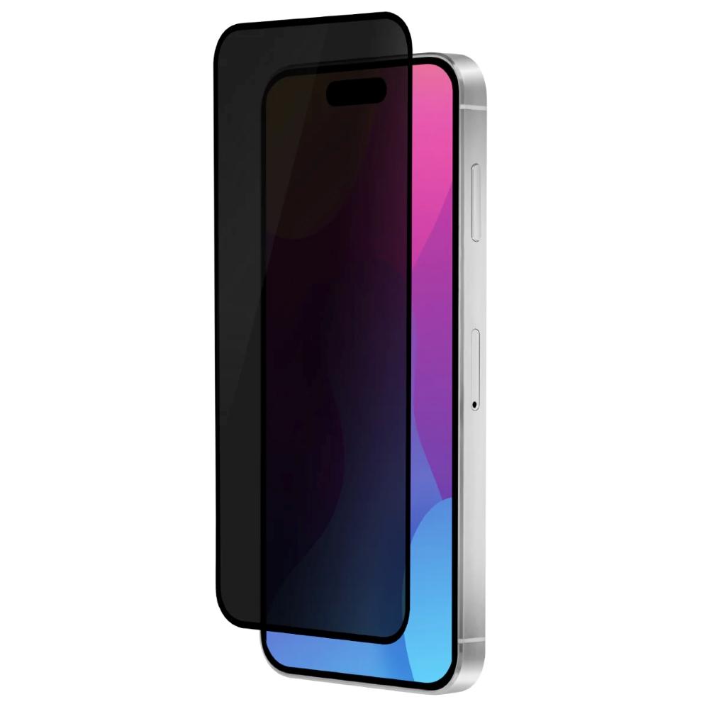 Заштитно стакло за Apple iPhone 15 Pro/16 9D PRIVACY