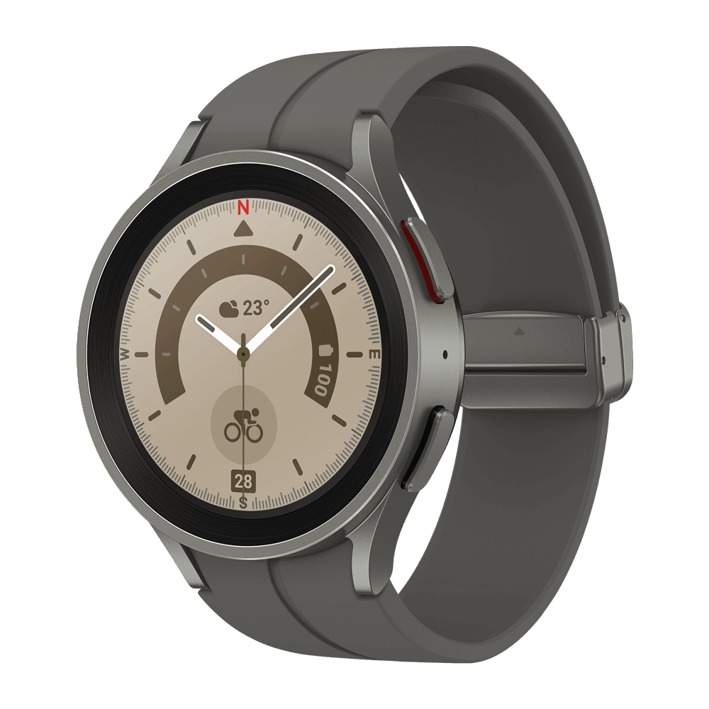 SAMSUNG Паметен часовник Galaxy Watch 5 PRO BT Grey Titanium