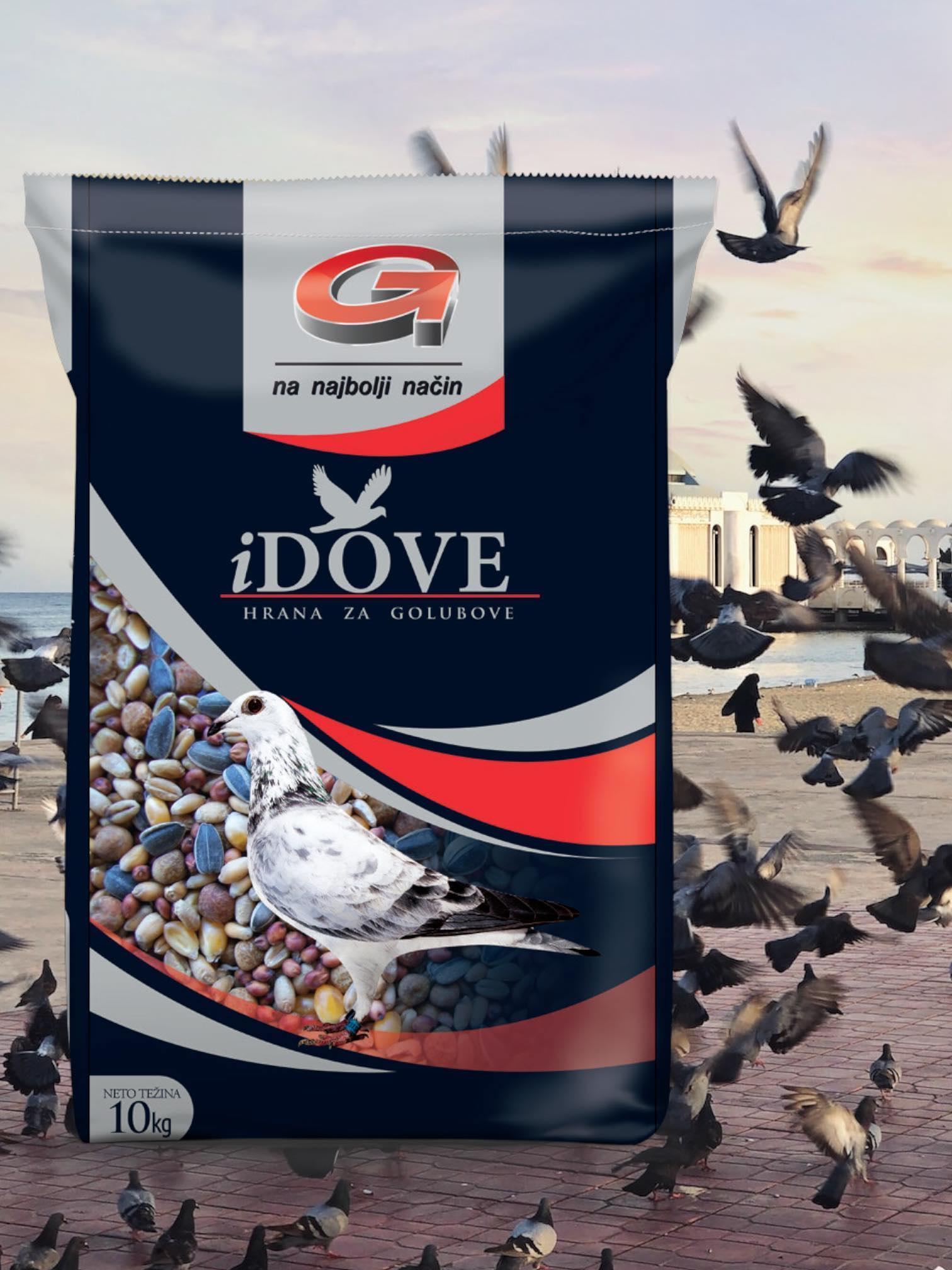 GEBI Храна за гулаби Idove super 10kg