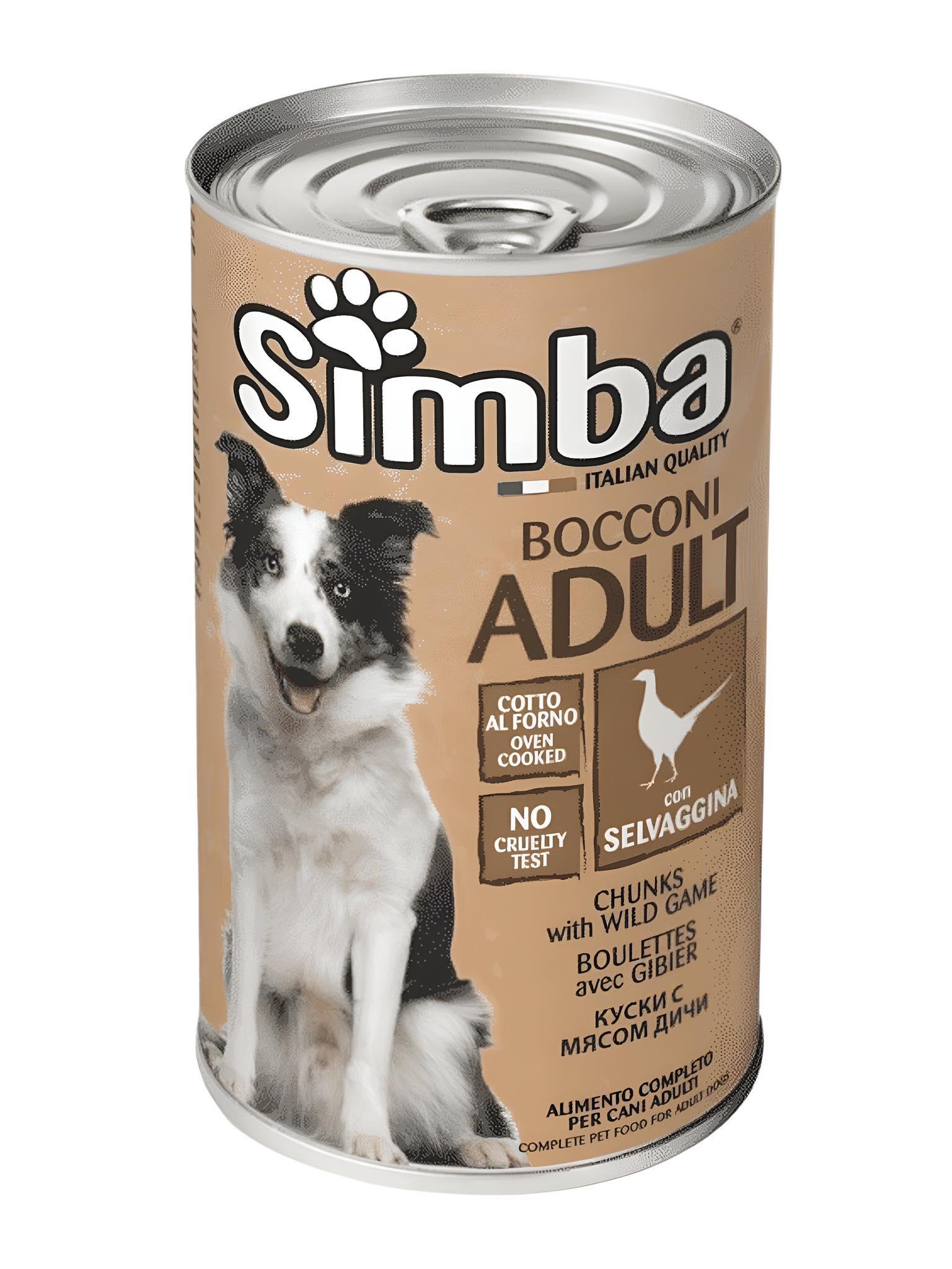 SIMBA Диво месо влажна храна за кучиња 1230g