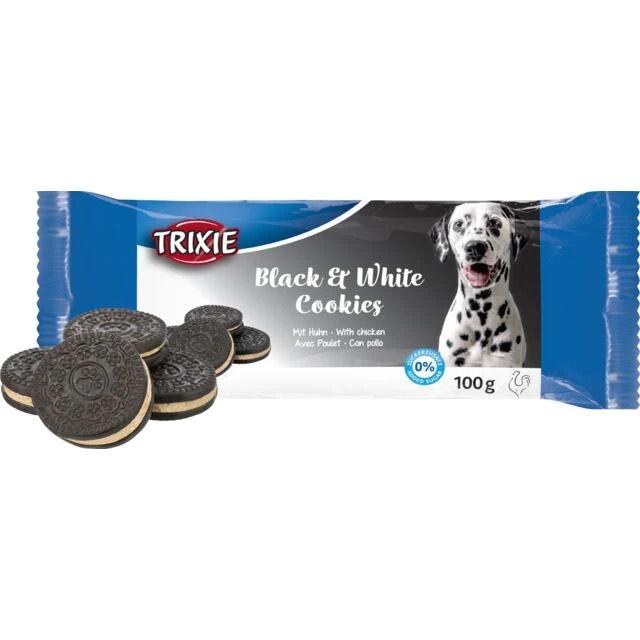 TRIXIE Храна за кучиња Црно-бели колачиња Black and white cookies 100 g
