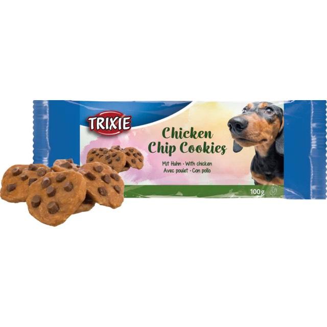 TRIXIE Храна за кучиња Пилешки колачиња Chicken chip cookies - 100 g
