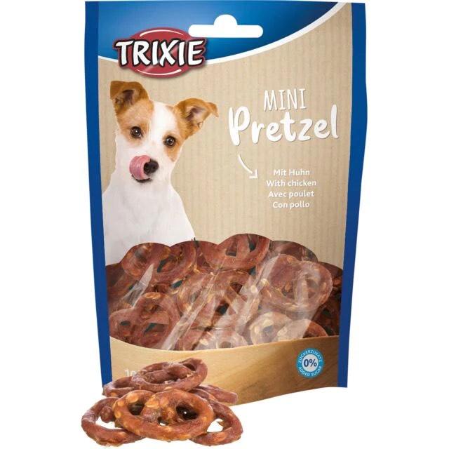 TRIXIE Храна за кучиња Пилешки переци Mini pretzel 100 g