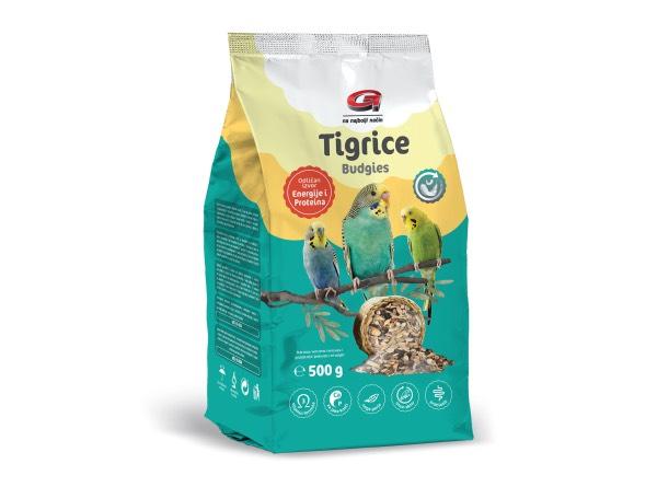 GEBI Храна за тигрици папагали 10кг