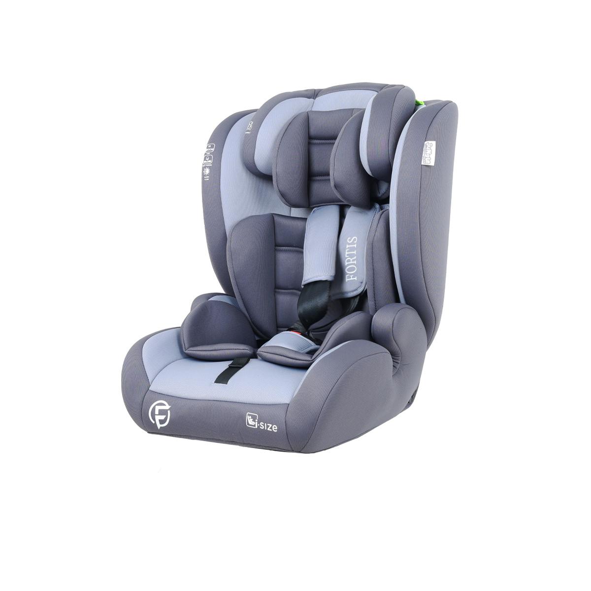 Jungle Автомобилско седиште Fortis, 76-15 см, Сиво