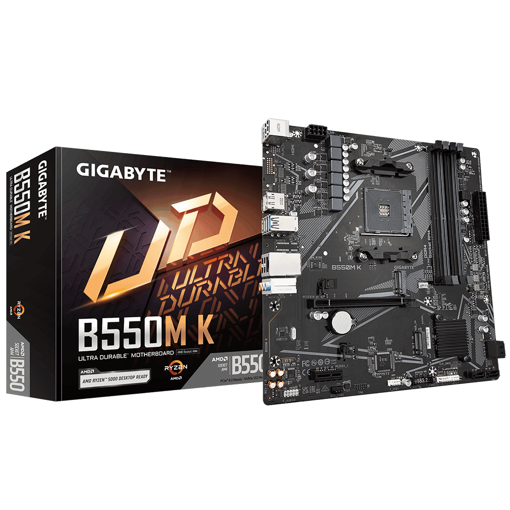 GIGABYTE Матична плоча B550M K rev. 1.x