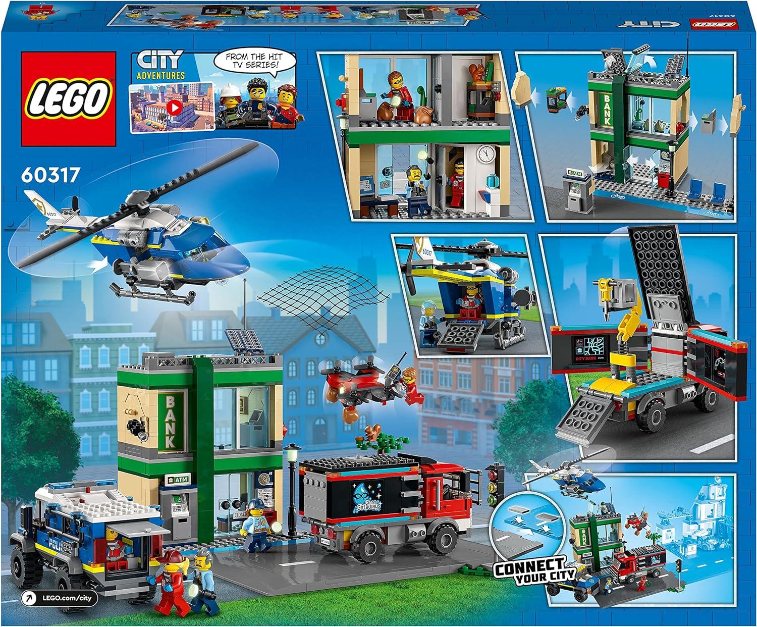 Lego Коцки  60317 Police Chase At The Bank