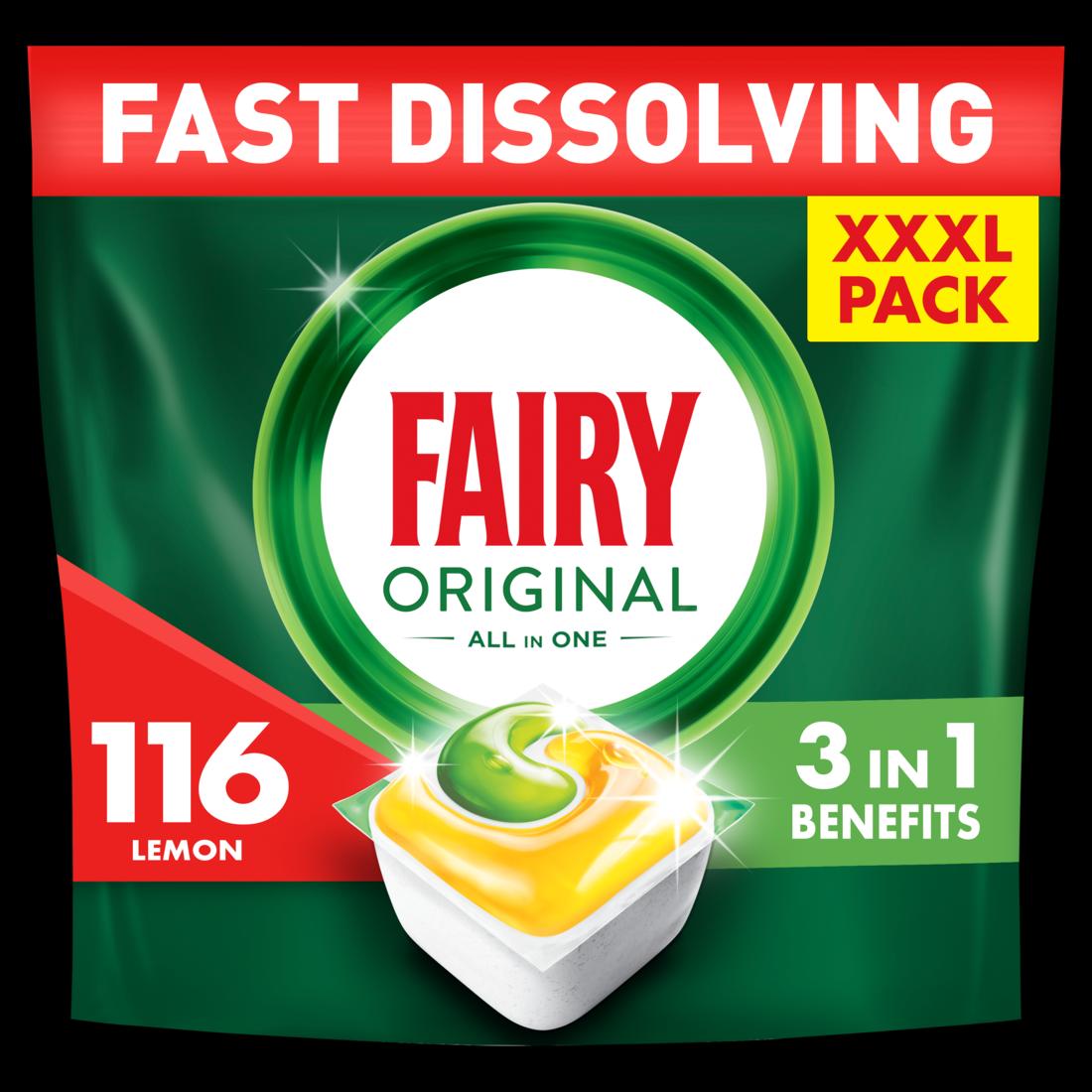 FAIRY Таблети за машина за перење садови  ADW All In One, 116/1