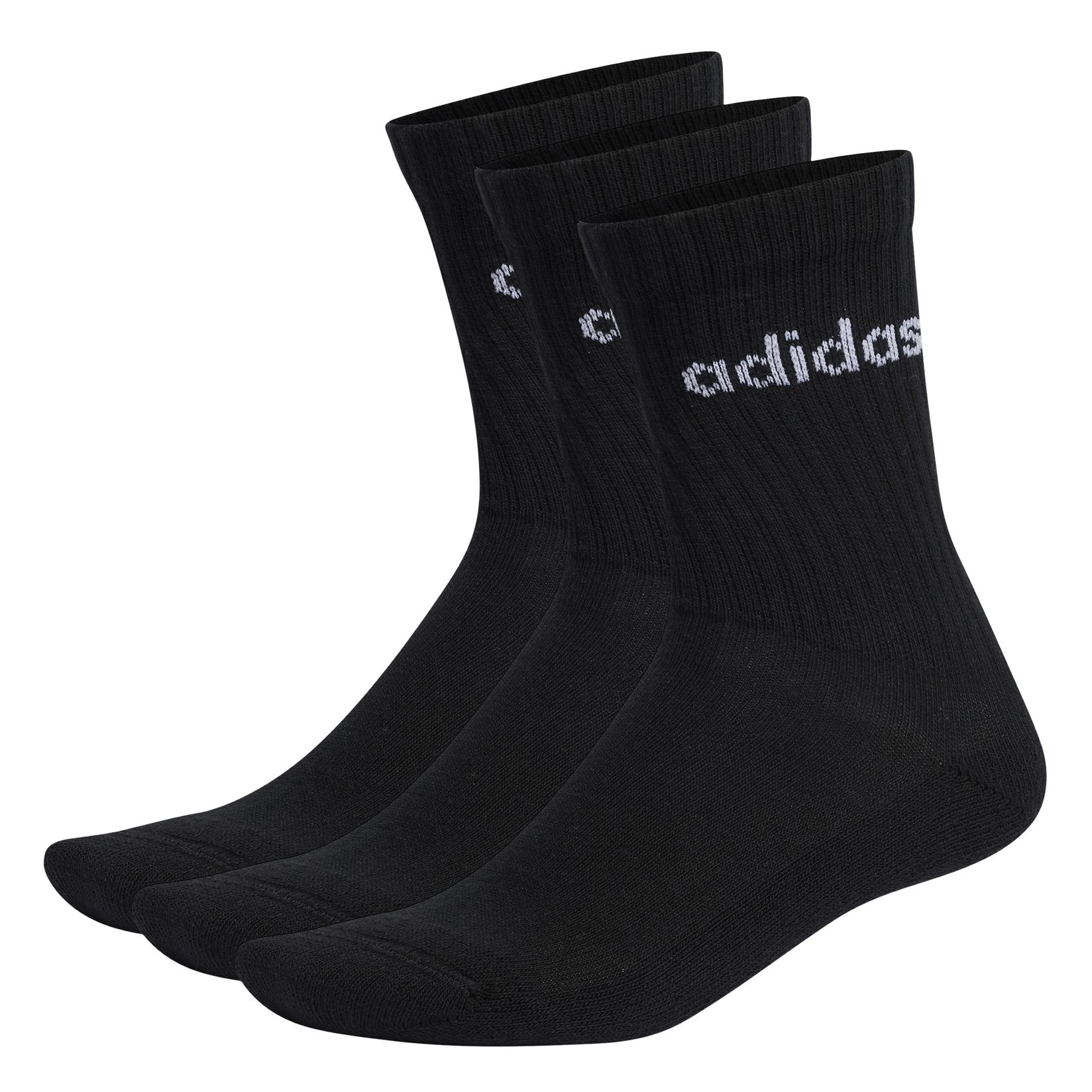 Adidas Чорапи C Lin Crew 3P, IC1301, 3 Пара, Црни
