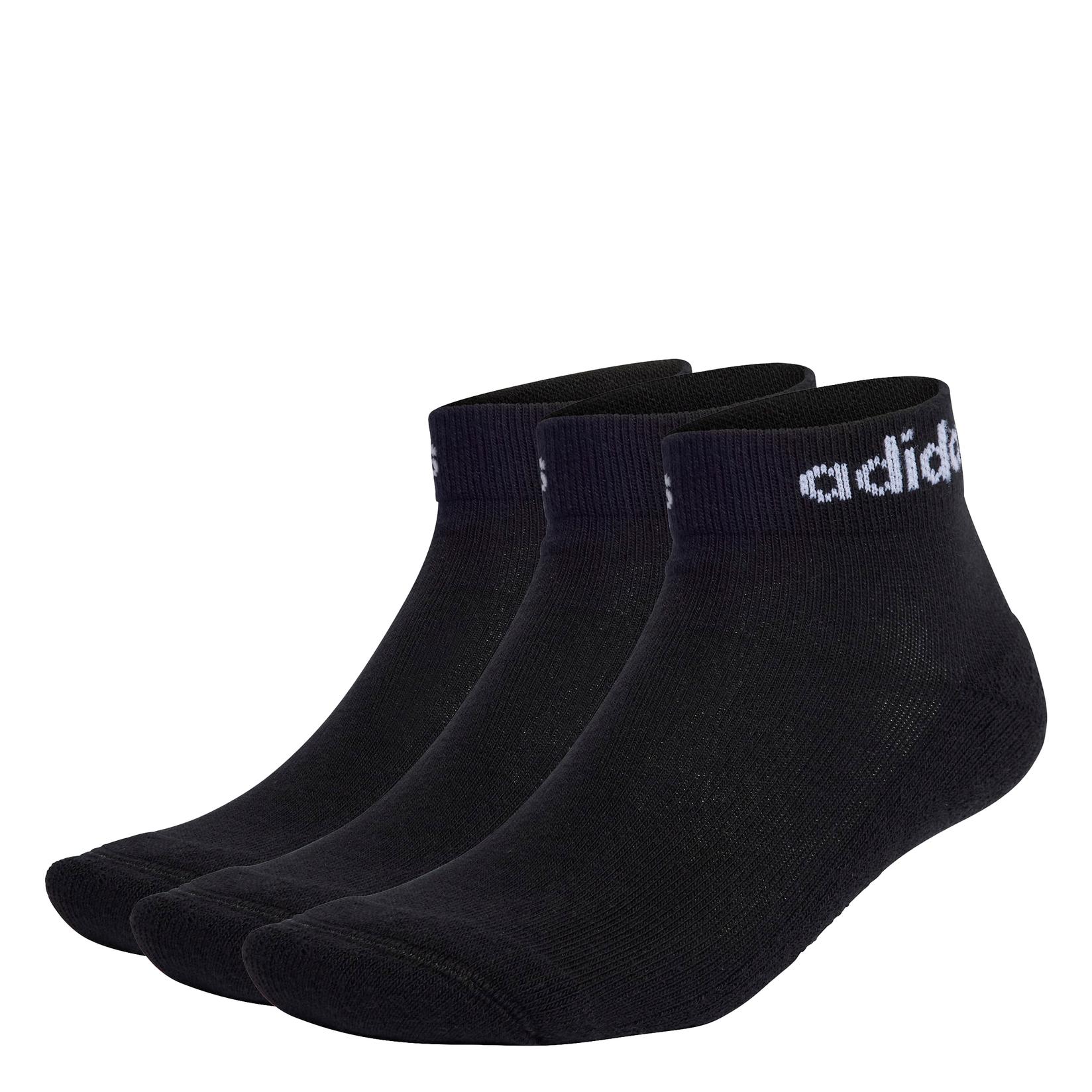 Adidas Чорапи C Lin Ankle 3P, IC1303, 3 Пара, Црни