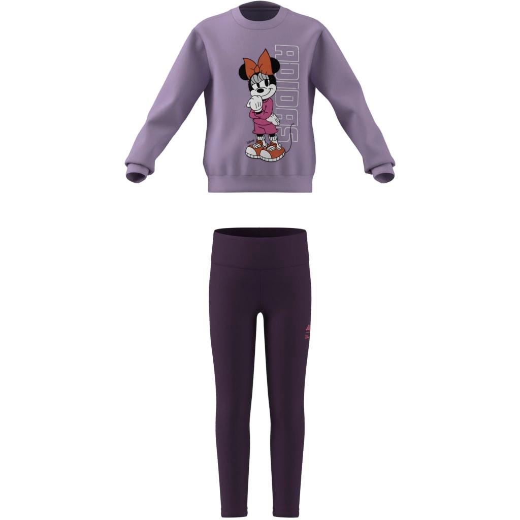 Adidas Комплет за девојчиња Lg Dy Mi Jog, KB7314, Виолетови