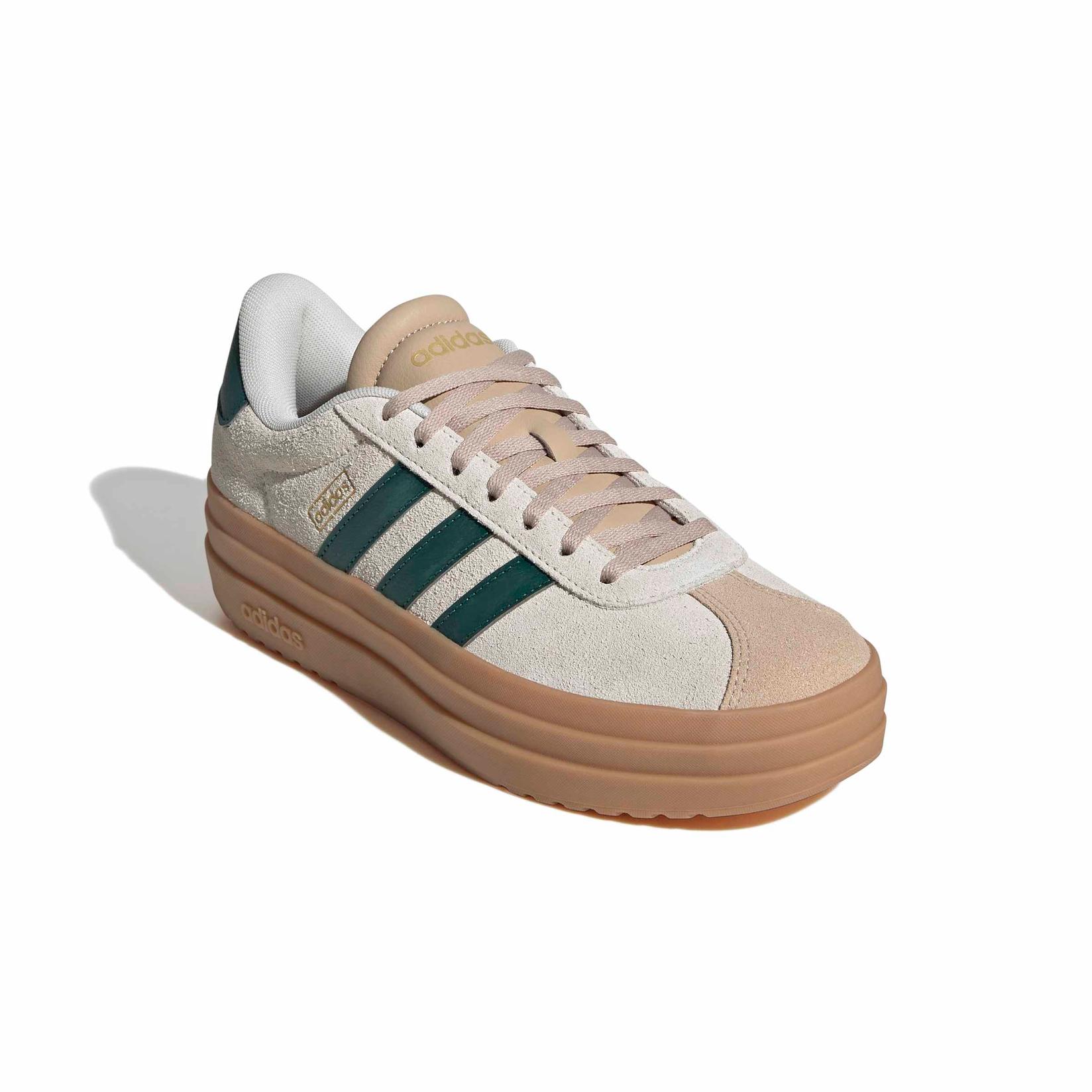 Женски патики Adidas Vl Court Bold KJ6810, беж-зелена