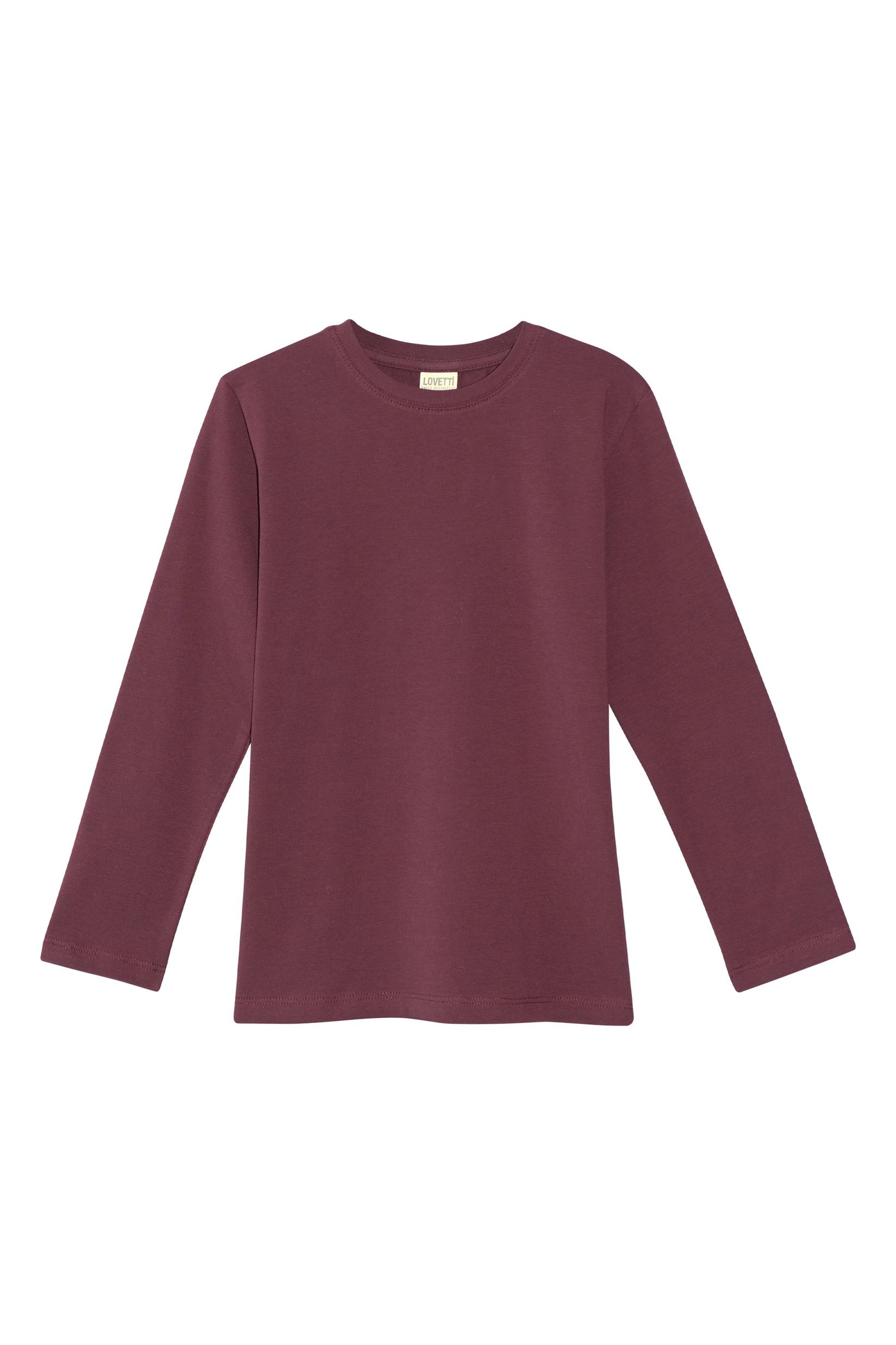 Lovetti Детска женска маица, бордо