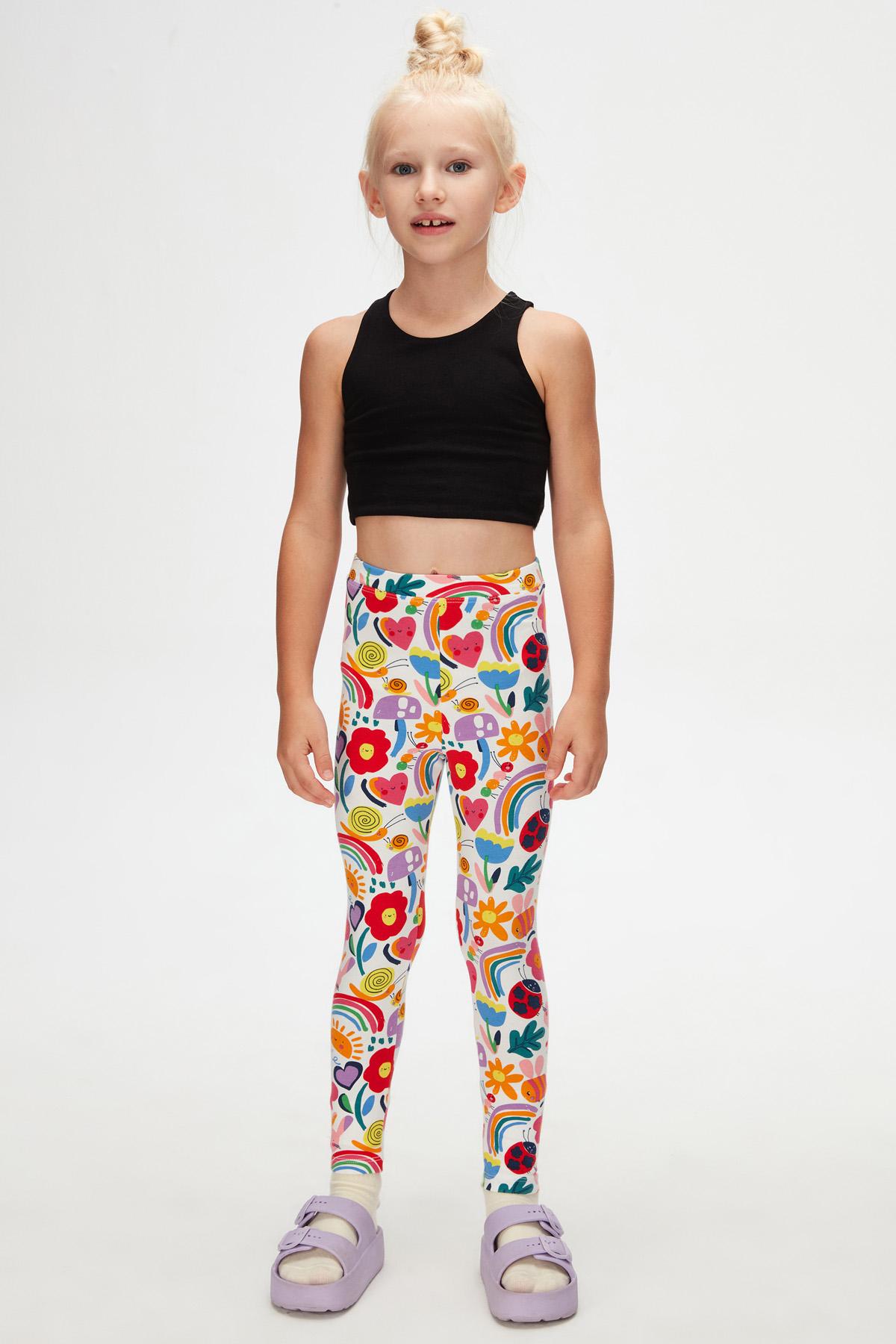 Lovetti Детски женски хеланки Little Friends, шарени