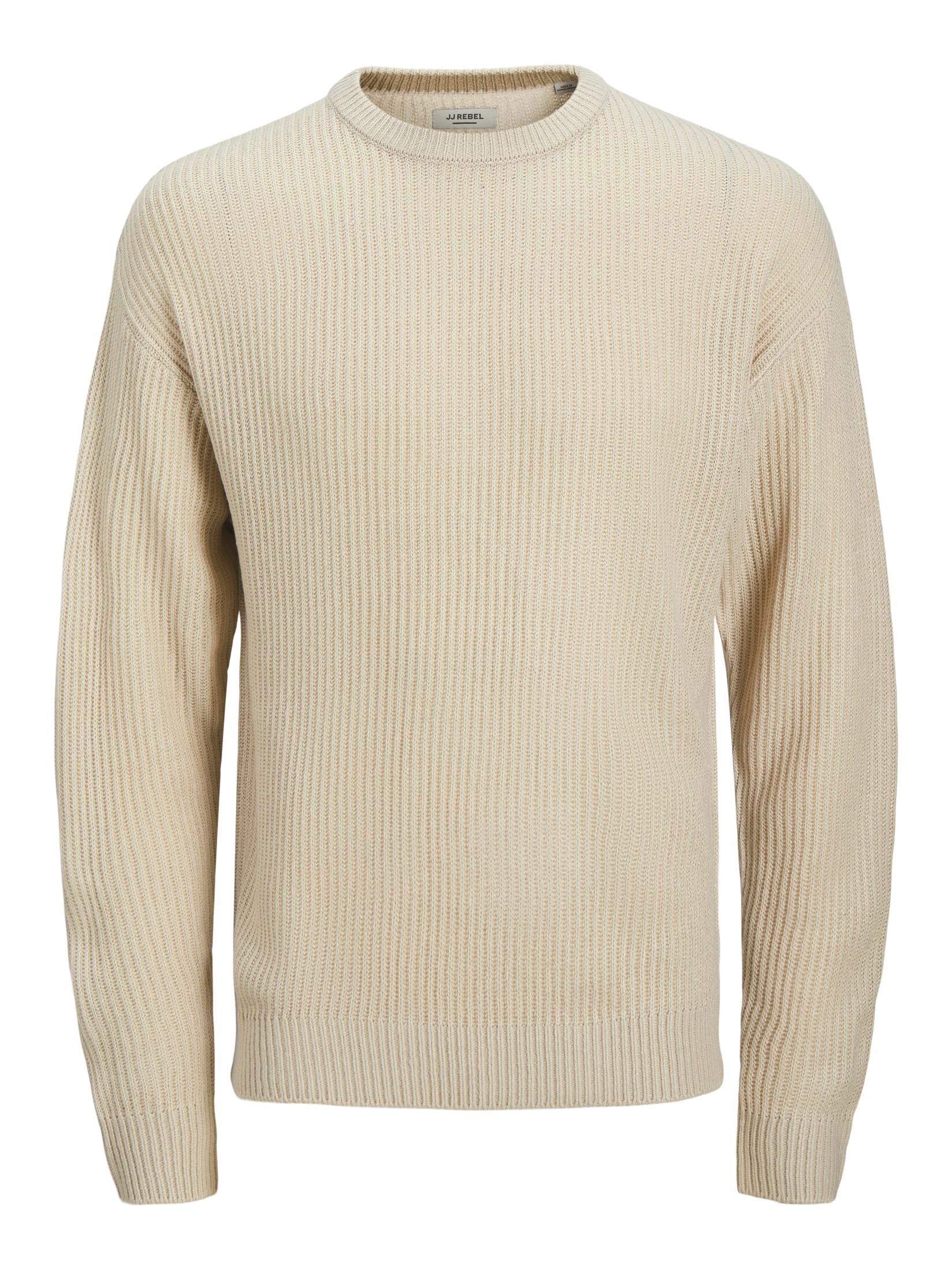 JJ REBEL Машки џемпер 12279452, беж