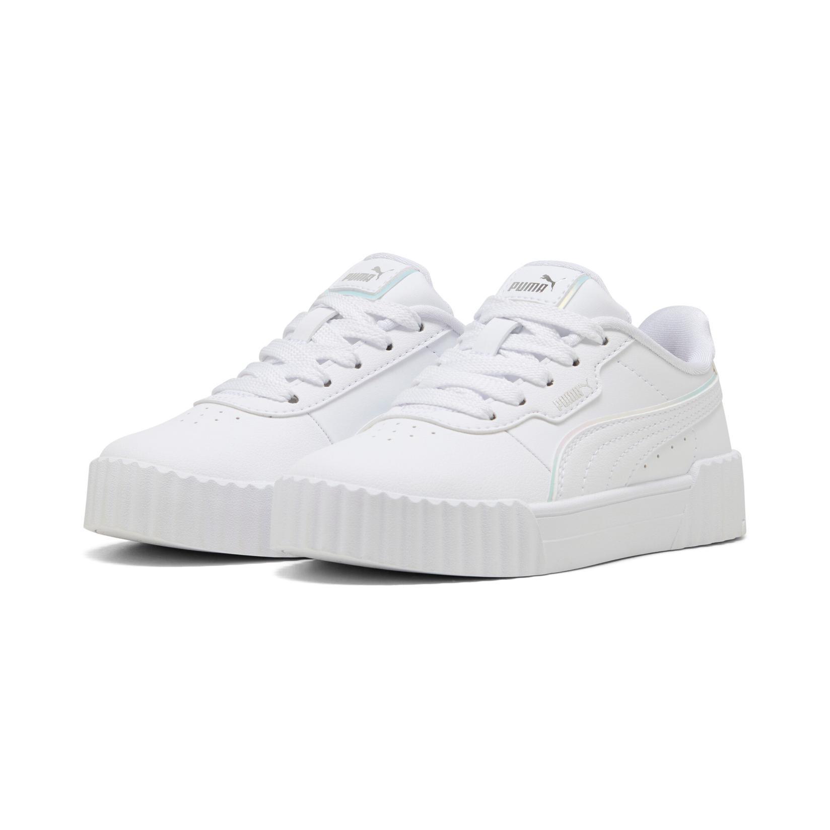 PUMA Патики за девојчиња Carina 3.0 Holo 2.0 PS, 402281-01, бели