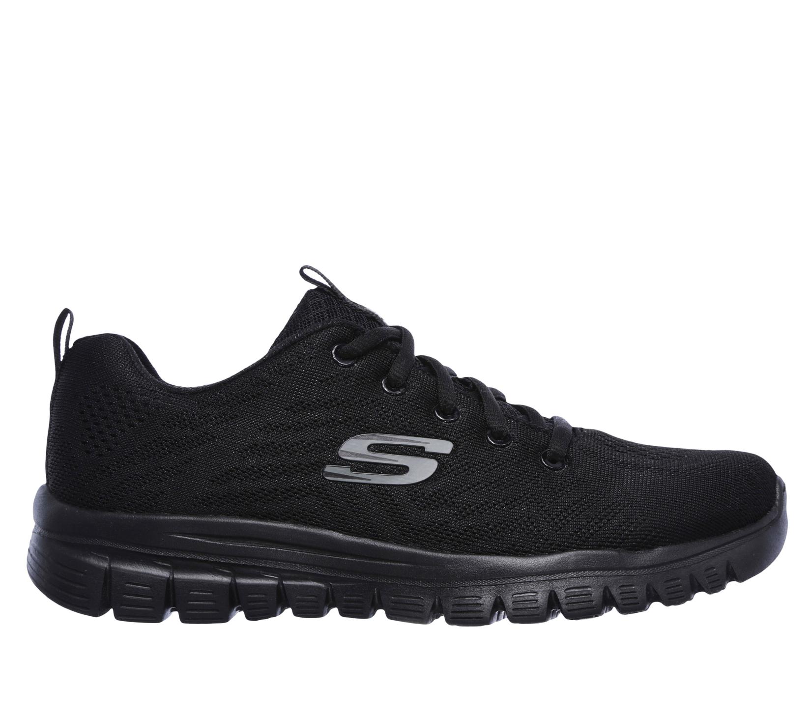 SKECHERS Женски патики Graceful-Get Connected, 12615W-BBK, Црни