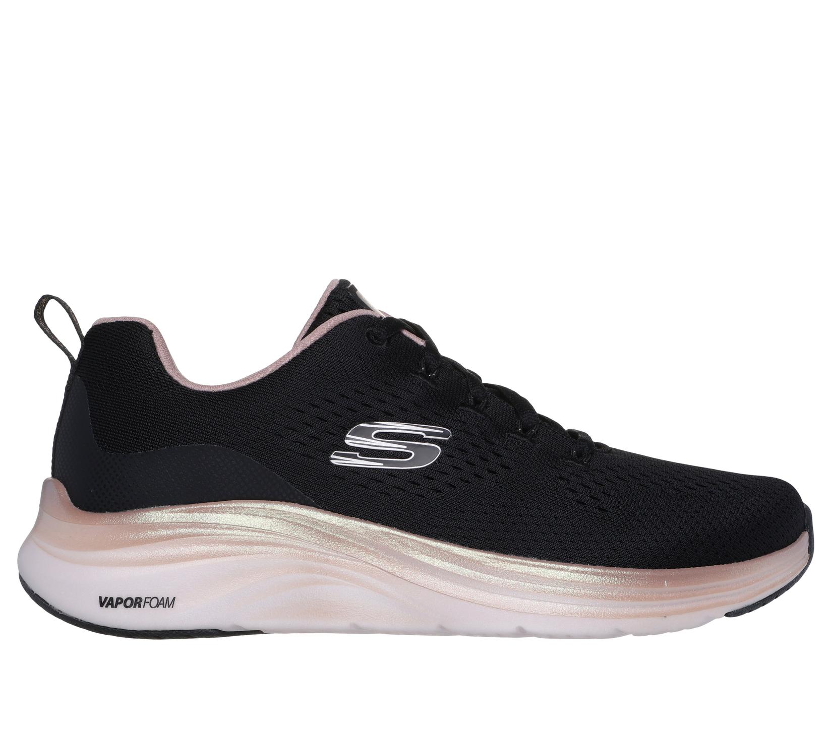 SKECHERS Женски патики Vapor Foam-Midnight Glimmer, 150025-BKRG, Црно-Розеви