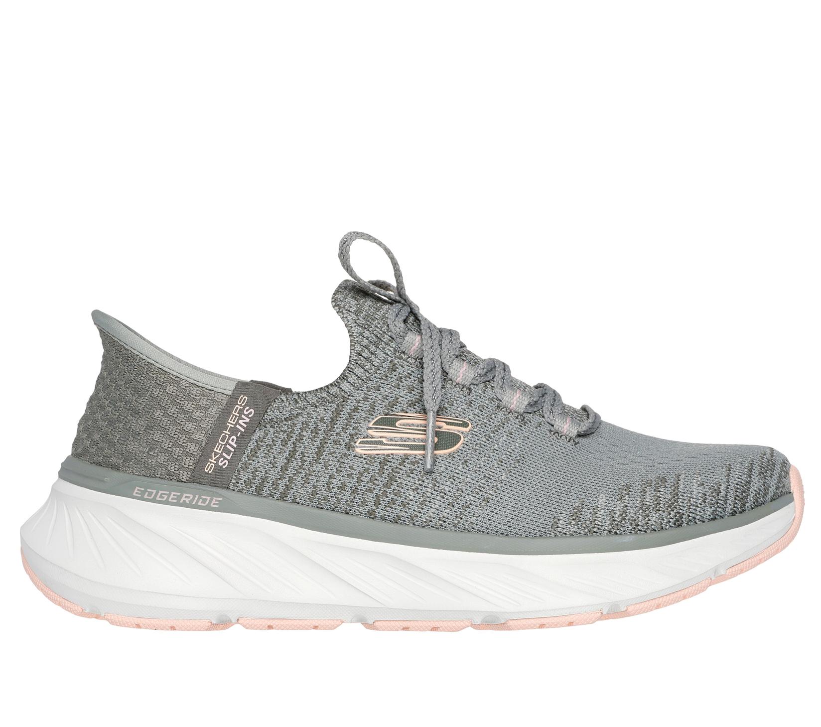 SKECHERS Женски патики Edgeride-Impression, Slip-Ins, 150470-GROR, Зелени