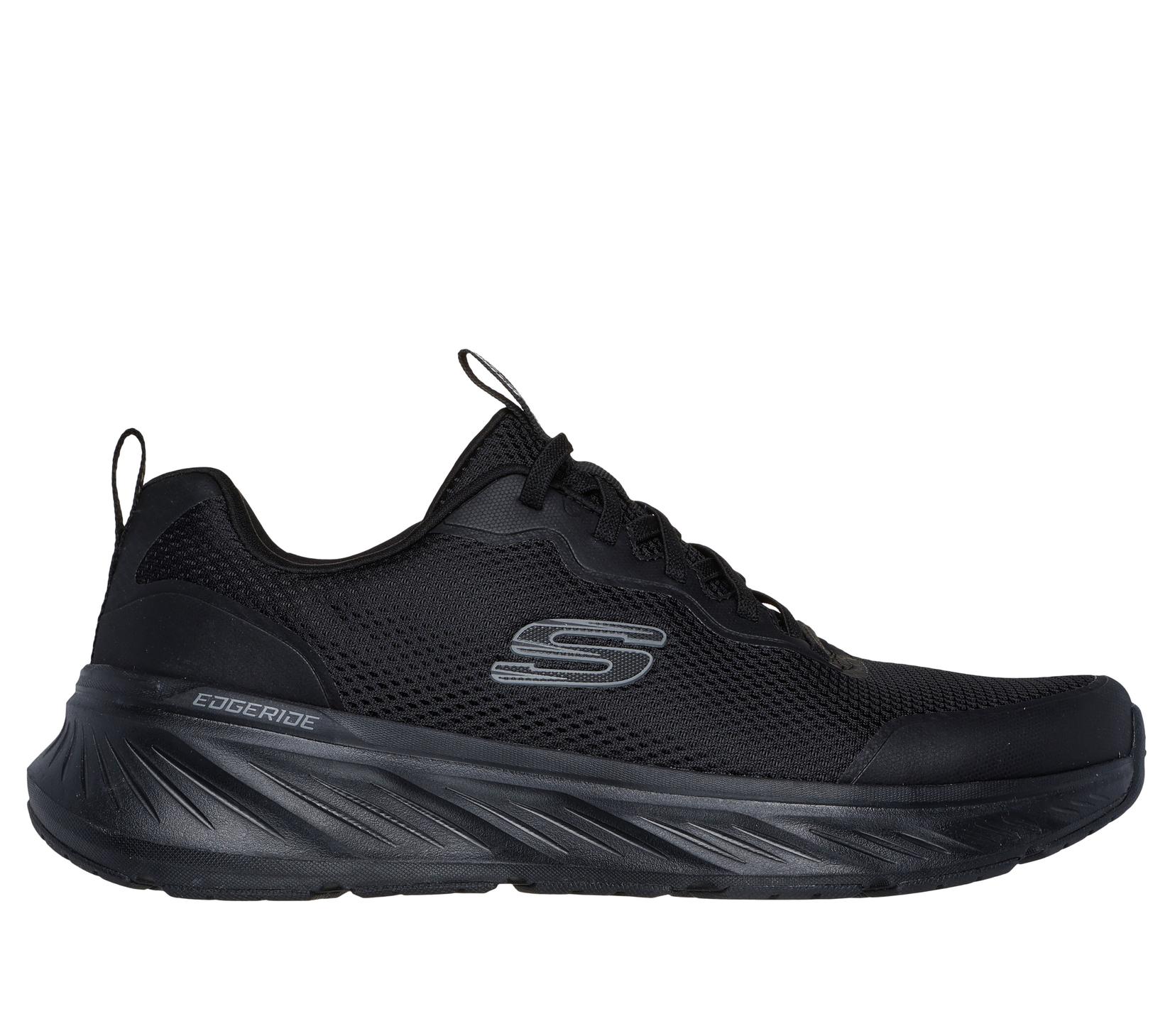 SKECHERS Машки патики Edgeride-Rekze, Slip-Ins, 232835-BBK, Црни