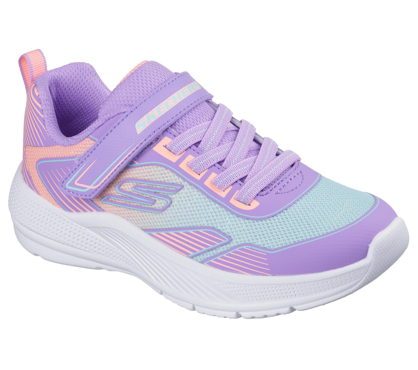 Skechers Патики за девојчиња Microspec Advance - Oasis Poi, 303657L-LVMT, виолетови