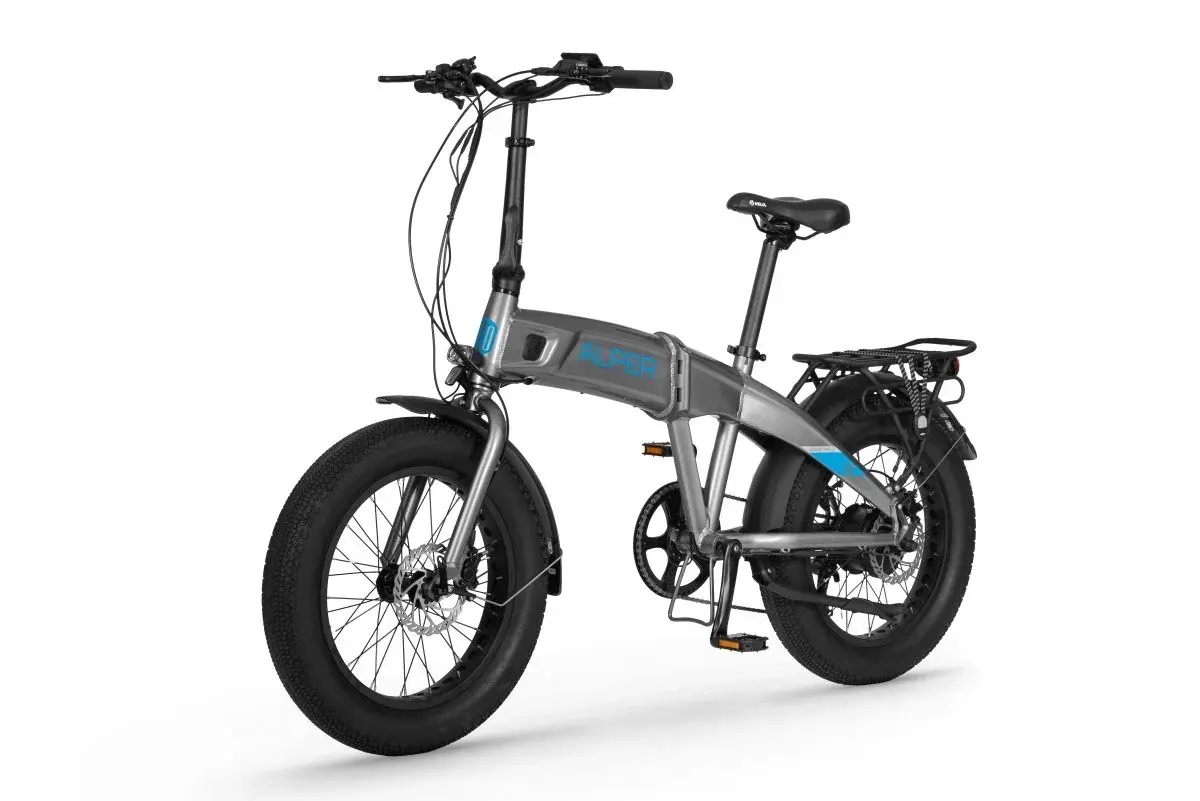 ECOBIKE e-Велосипед ALPER ROAD, 10,4A, сребрен