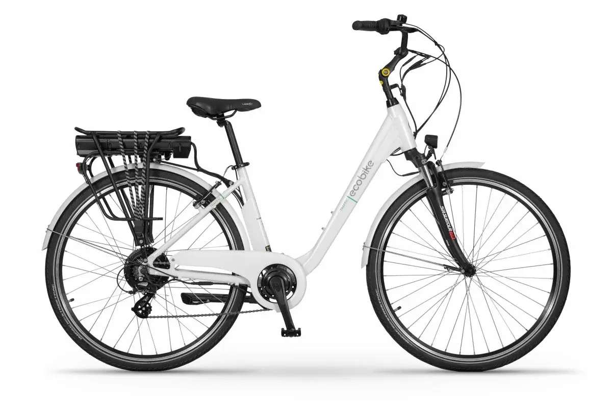 ECOBIKE e-Велосипед TRAFFIC 28, 11,6Ah, 2023 бел