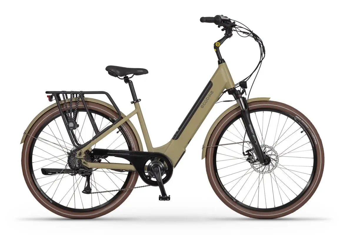 ECOBIKE e-Велосипед X-CITY CAPPUCCINO 17, 13Ah, 2023 крем