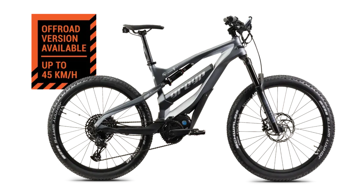 GREYP(RIMAC) e-Велосипед G6.4, 45km/h, M