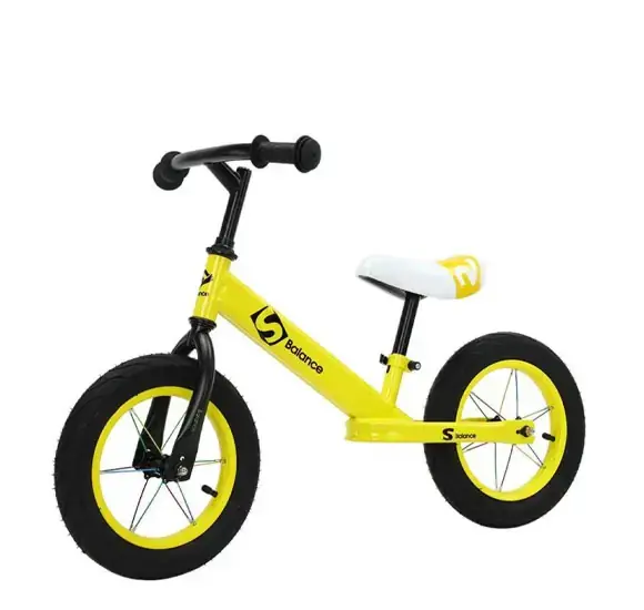 MAX Детски велосипед Balance 10.0 12″ жолт