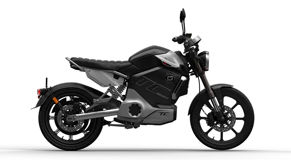 SUPER SOCO e-Мотоцикл TCmax, црн