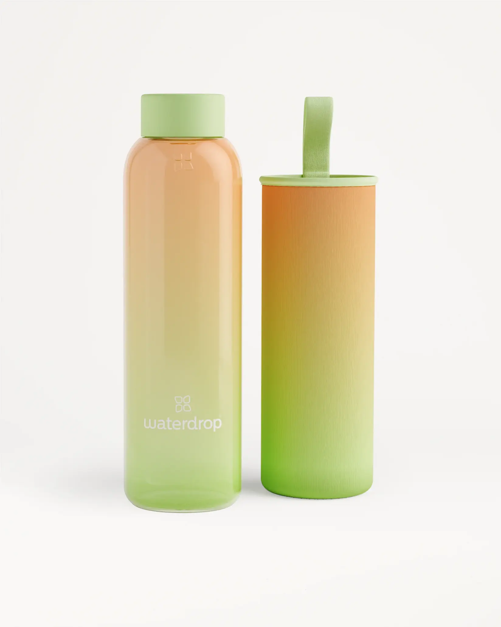 WATERDROP Стаклено шише Лето Портокалово 600мл