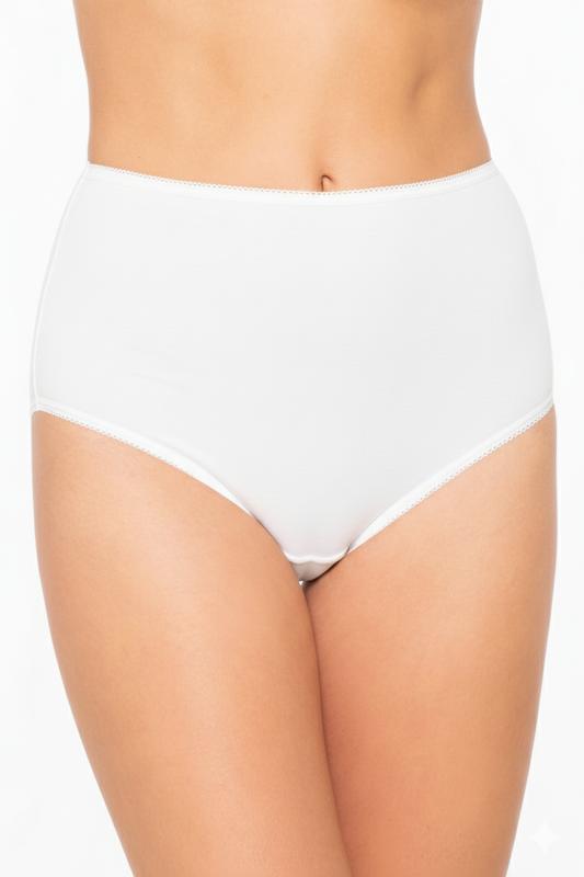 LADYM Памучни килоти бели