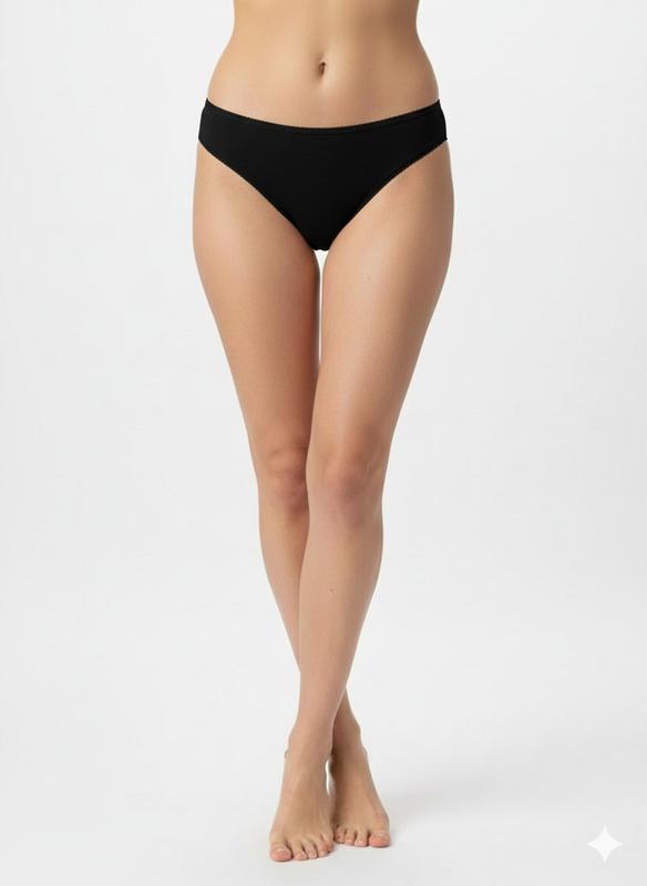 LADYM Памучни килоти црни