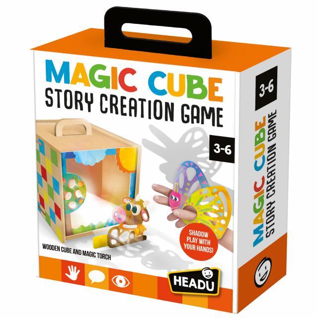 Headu Едукативен сет „Magical Story Creation Cube" -  Montessori