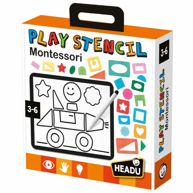 Headu Едукативна игра - Montessori „Шарени шаблони"