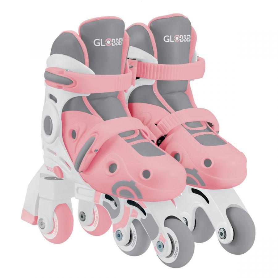 Globber Детски ролерки 2 во 1 бр. S/M 30-33 розови - Learning Inline Skates