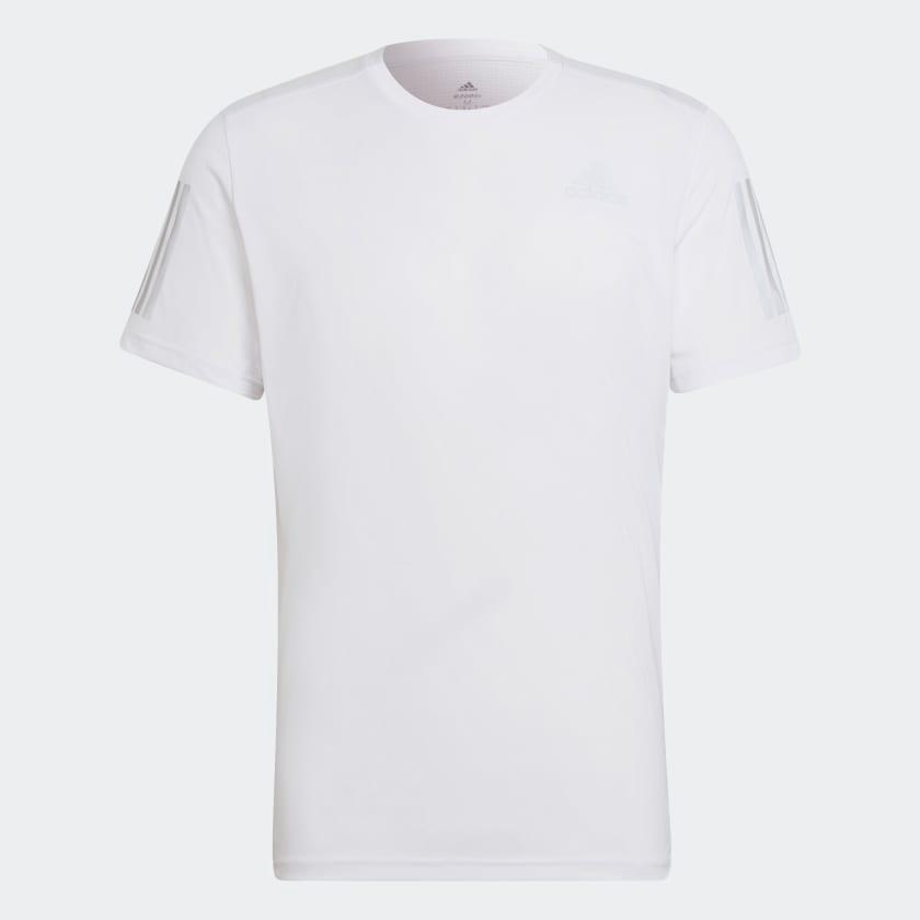 Selected image for ADIDAS Машка маица OWN THE RUN TEE HB7444 бела