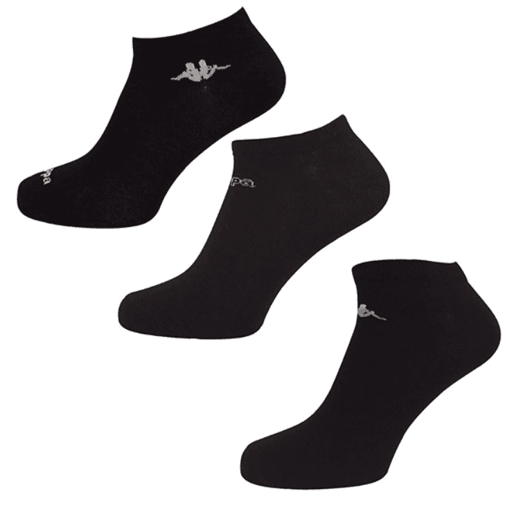 KAPPA Чорапи Ts Logo Lele 3/1 црни