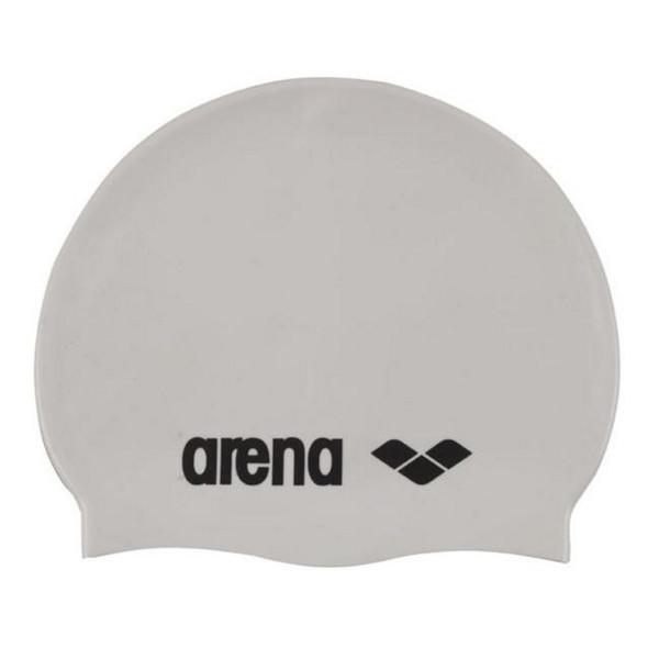 ARENA Капа за пливање Класично лого Силиконско 91662-20 бело