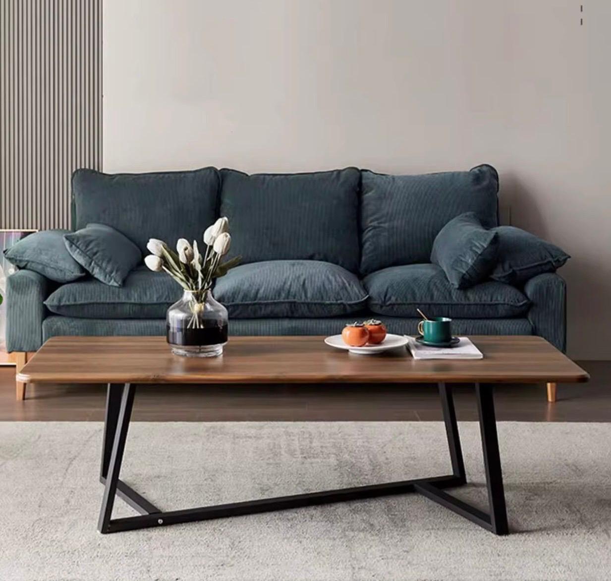 Sitonia Клуб маса Fusion Wood 120 х 60 х 40 см