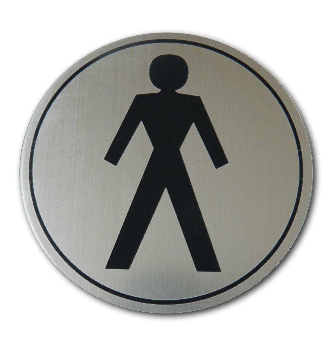 APEKS Натпис за тоалет о-машки
