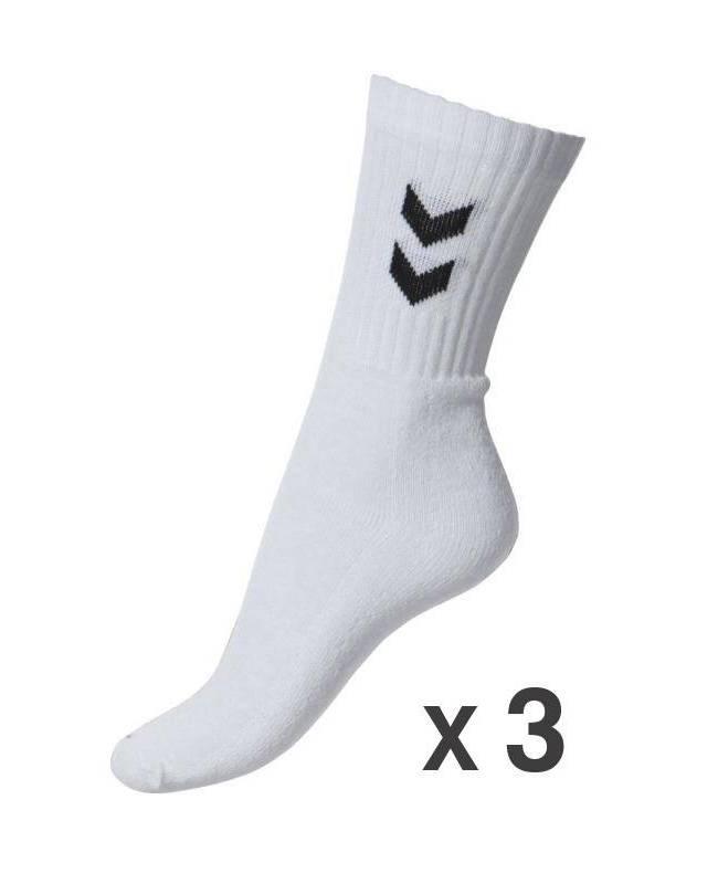 Чорапи HUMMEL Основни бели - 3 пара