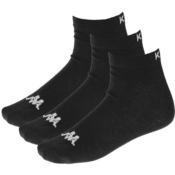 KAPPA Чорапи Бен црни - 3 пара