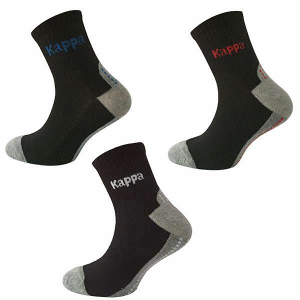 KAPPA Socks Logo Firenze црно - 3 пара