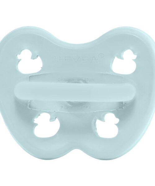 HEVEA Цуцла Baby Blue Ортодонски облик 0-3 месеци