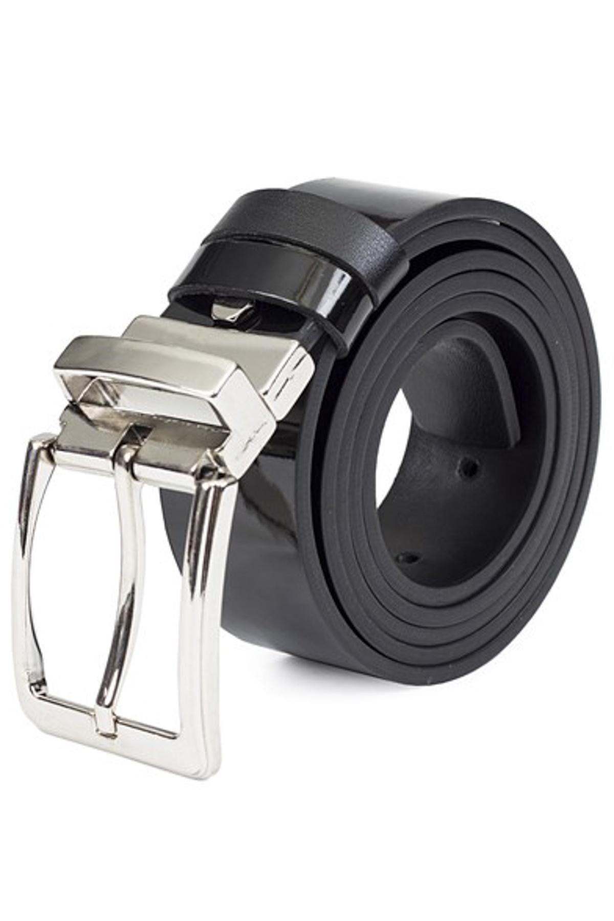 TUDORS Машки каиш црн